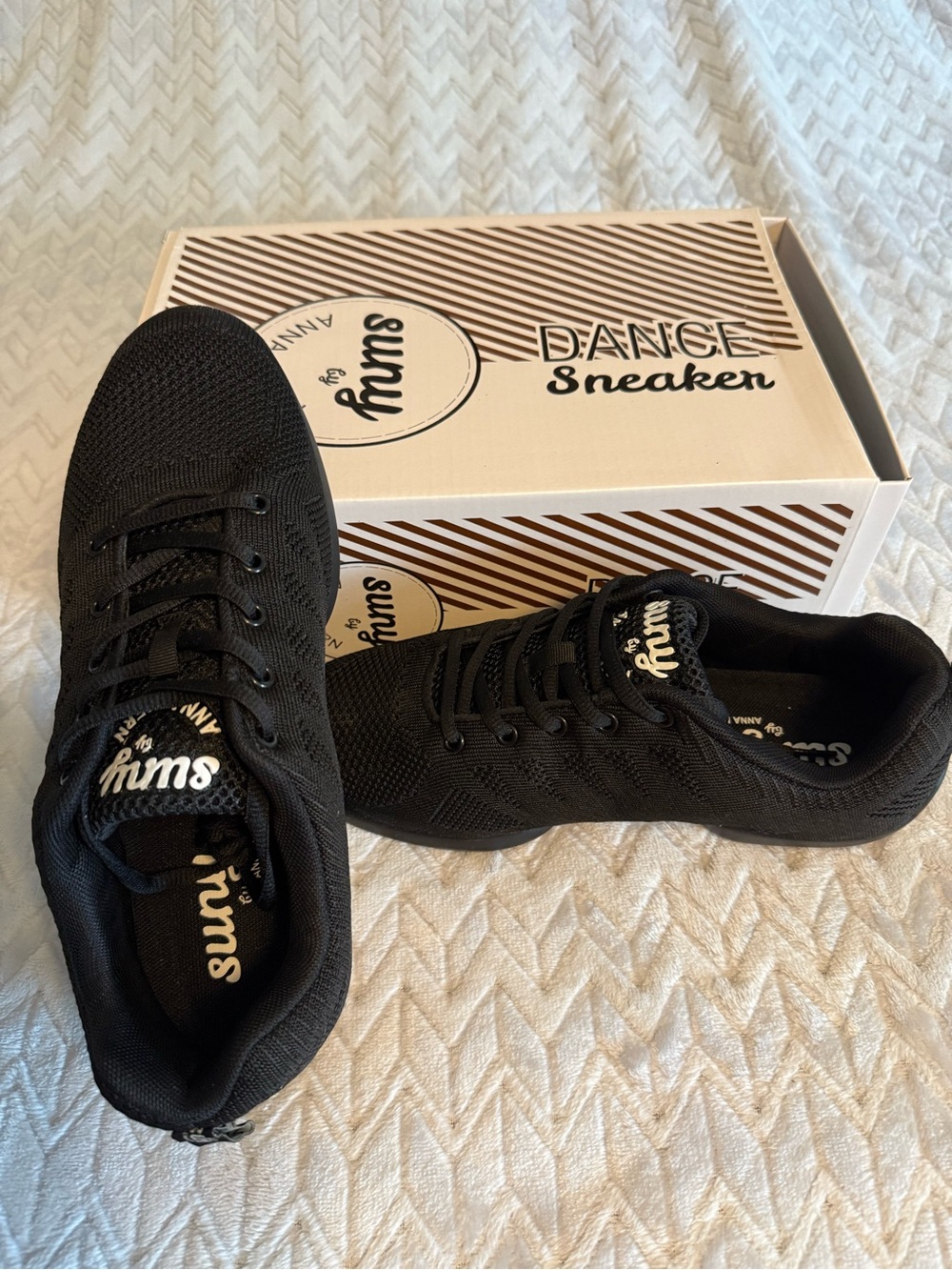 Black Men’s Dance Sneakers - NWOT